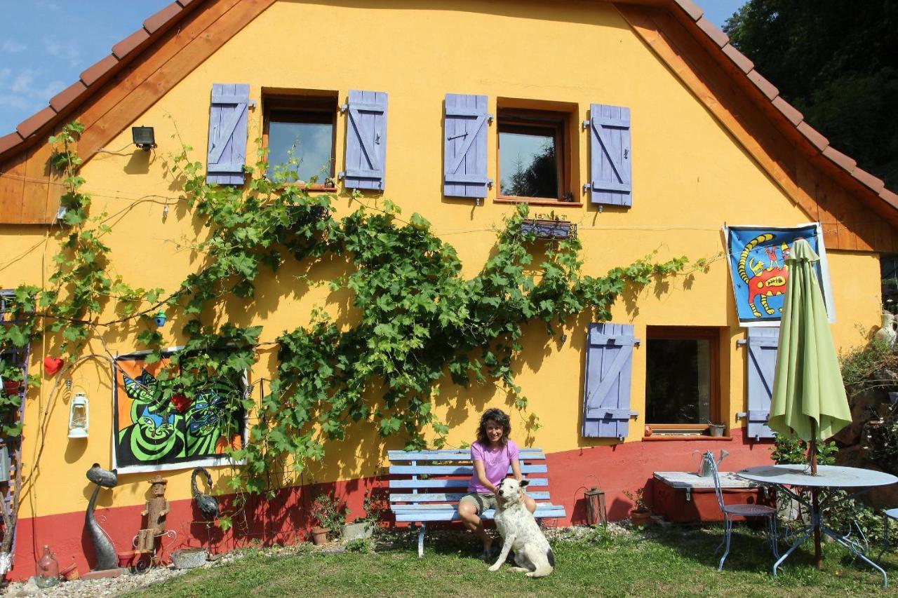 Hotel Abri De Jardin Amenage, Chambre Camping Glamour Lalaye Exterior foto
