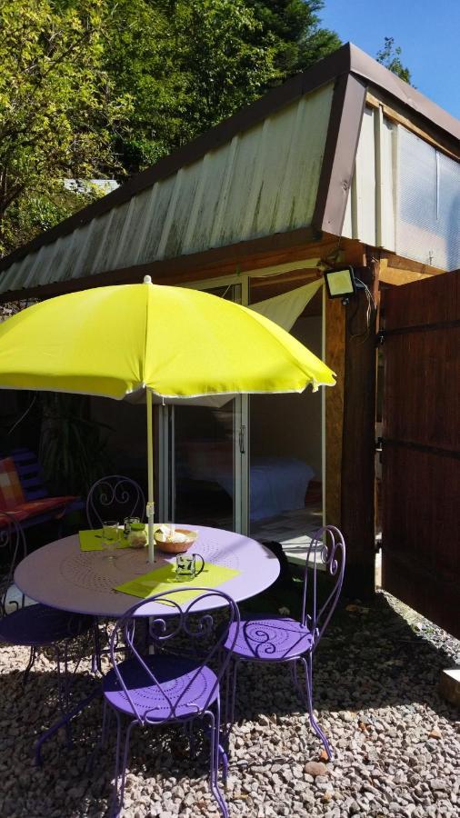 Hotel Abri De Jardin Amenage, Chambre Camping Glamour Lalaye Exterior foto